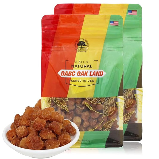 Natural Dried Longan Fruit 100% Fruit Meat,Thailand sun dried longan,力겼쐦旅귛쐯亮?榕띸쑝阿?Packed in USA (Dried Longan-2 Pound)