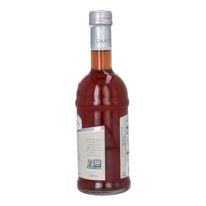Colavita Red Wine Vinegar, 17 Fl Oz (Pack of 3)
