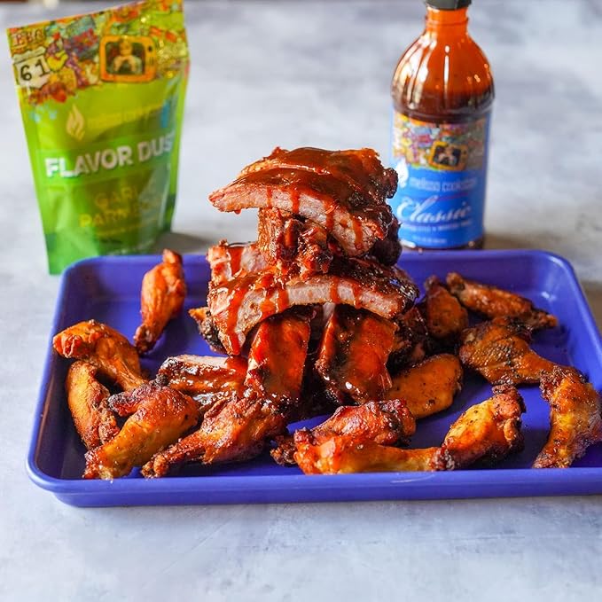 Melissa Cookston Flavor Dust Sampler 5 pk | Chicken Wing Coating & Wing Dust for BBQ and Cooking | Award Winning & Competition Style Barbecue Dry Rub