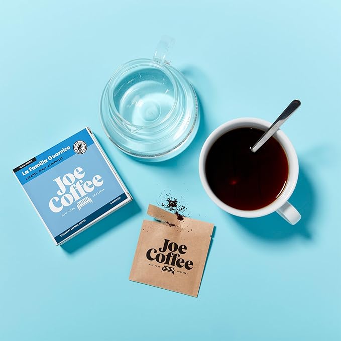 Joe Coffee Company - The Daily Specialty Instant Coffee Packets (6 Sachets) | NYC Roaster, Kosher, Climate-Friendly