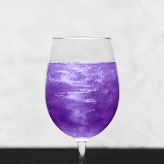 Luster Dust - Purple Purple (4g 1x Jar) | Edible Vegan Dust & Paint for Cake Decorating, Ice Cream, Desserts, Cocktails and Beverages by Bakell
