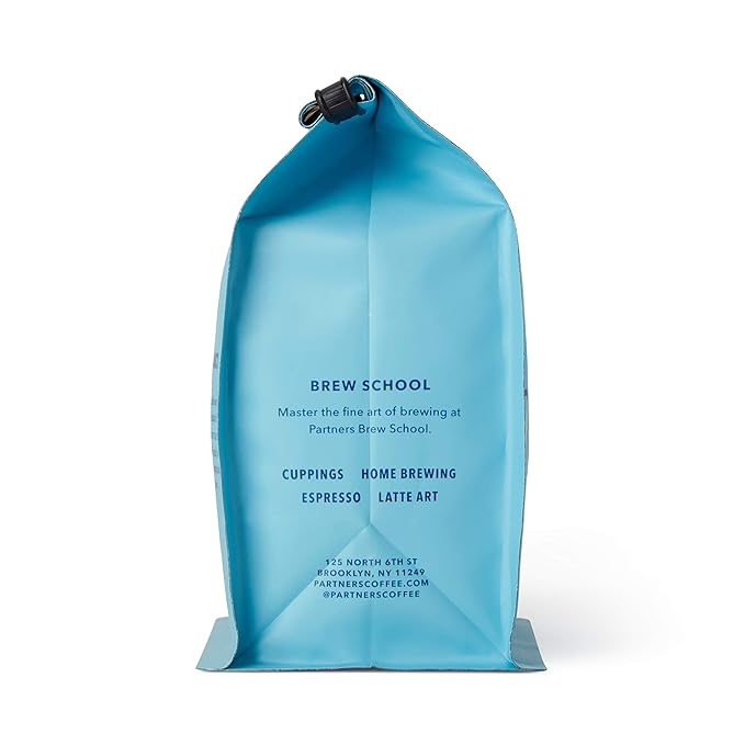 PARTNERS COFFEE ROASTERS - Whole Bean Coffee (El Ramo - Colombian, Light Roast) 12oz - Sweet, Nuanced Colombian Blend - Peach, Fresh Cream, Vanilla - Whole Coffee Beans - Roasted in New York City