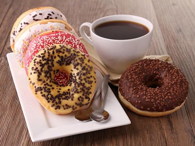 Donut Cafe Holiday Pack (Holiday Delight, Pmint Mocha, VanCaramel) 60ct Single Cup