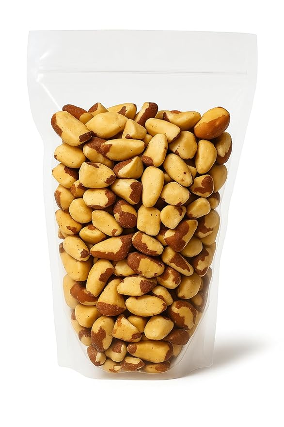 I’m A Nut Brazil Nuts, Broken, 48oz (3 lb) Distinct| Non GMO Batch Tested Gluten & Peanut Free Vegan Keto Friendly Large, Fresh Resealable bag