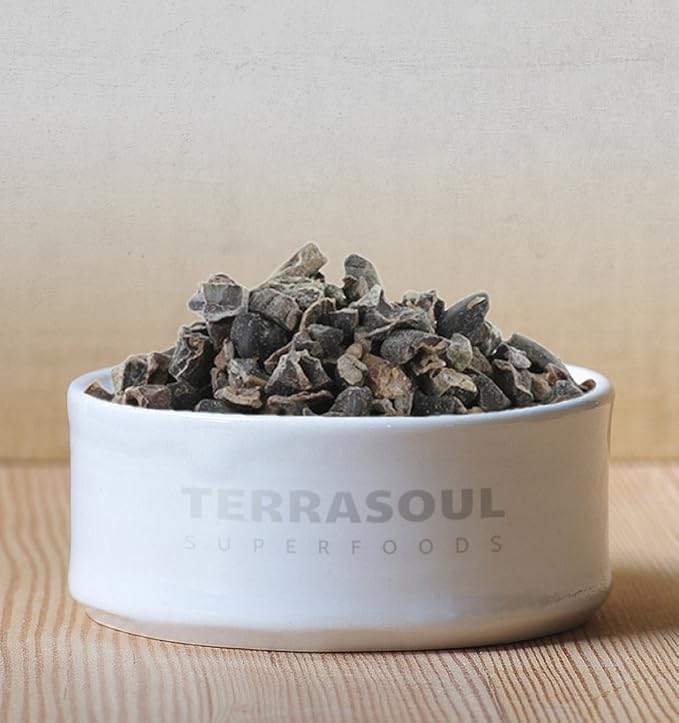 Terrasoul Superfoods Raw Organic Cacao Nibs, 16 Oz, Superfood Crunch for Smoothie Bowls, Nut Butter Spreads, Oatmeal and DIY Chocolate Creations