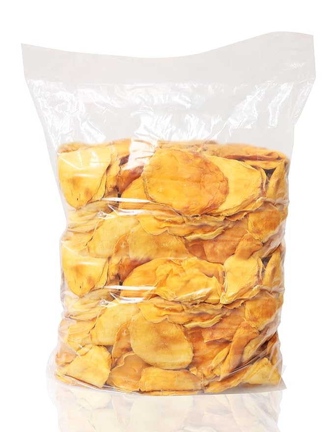 Anna and Sarah Dried Organic Mango, BULK, No Sugar Added, No Preservatives, Al-Natural, Premium Quality in Bag 10 Lbs