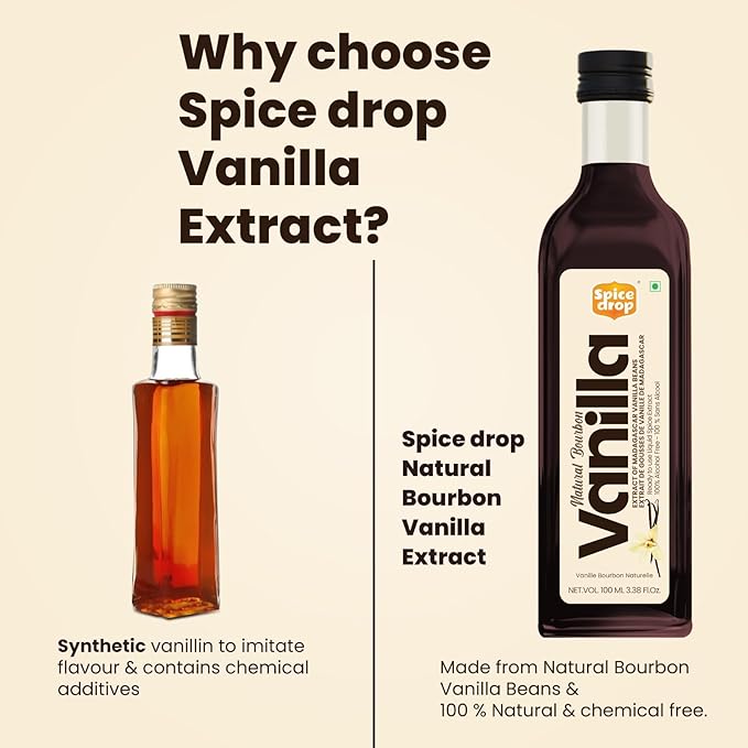 Pure Madagascar Vanilla Extract ??Alcohol-Free, 1.69 Oz ??100% Natural, Rich & Aromatic ??Perfect for Baking, Desserts, Milkshakes & Ice Cream ??Superior to Vanilla Essence