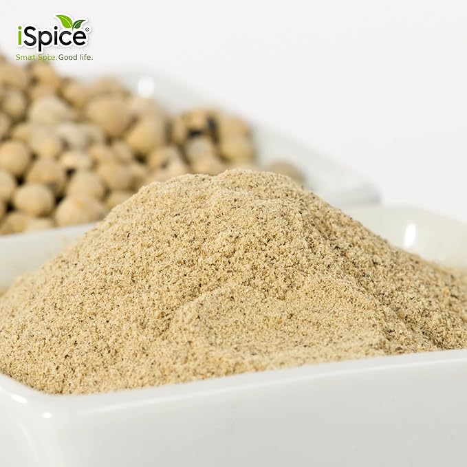 iSpice Ground White Peppers Spices and Seasonings For Cooking, 5.6 Ounce White Peppercorns Seasoning, Fine Ground And Gluten Free Ground pepper white Seasoning (158g)