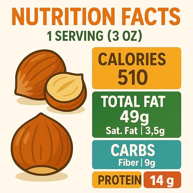 Crazy Nuts | Oregon Grown Large Raw Hazelnuts In Shell, 10lb | Whole Hazelnuts to Eat and for Wildlife, Avellanas Naturales