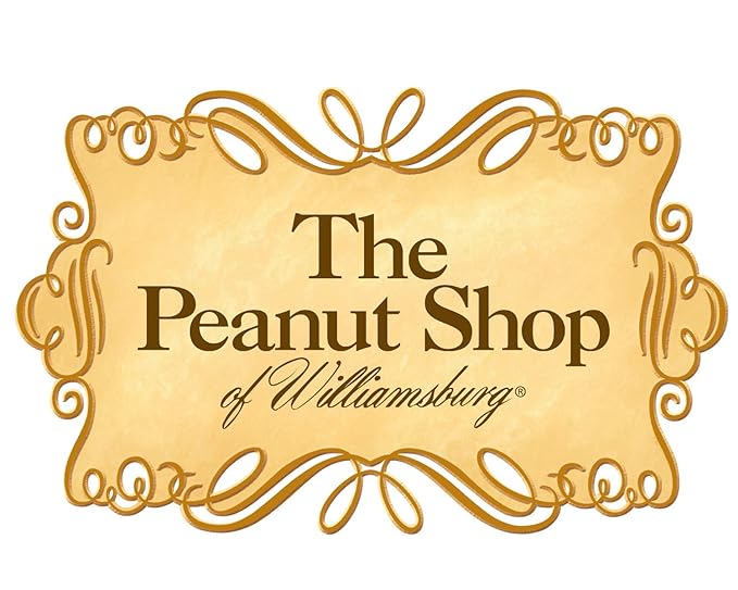 The Peanut Shop of Williamsburg Spicy Williamsburg Peanuts with Jalapeno, Onion, Garlic, Hot Nuts, Hand Cooked Virginia Peanuts, Gluten Free, Kosher - 10.5 Oz Tin