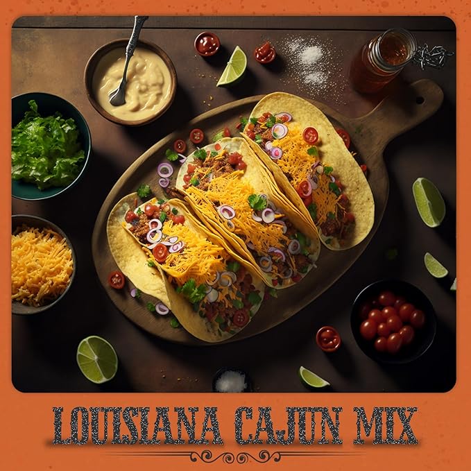 Fresh Finest Louisiana Cajun Seasoning - 6.41oz (182g) - Spicy, Authentic, Kosher, All-Natural, Non-GMO
