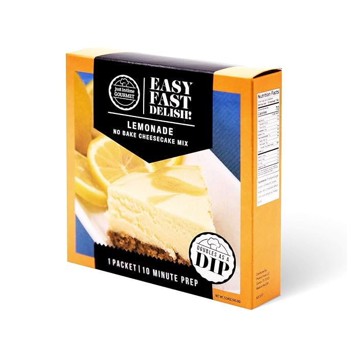 Just In Time Gourmet Lemonade Cheesecake Mix (1 mix in box)