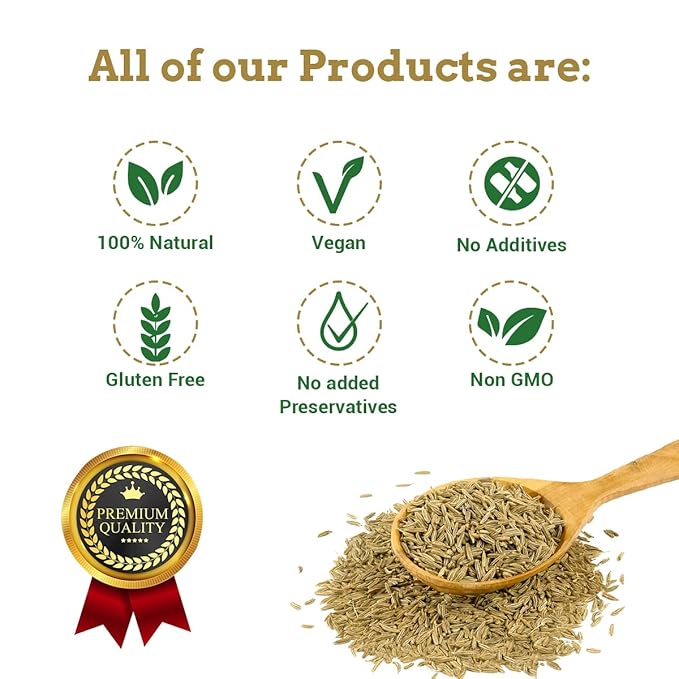 Spice Magic Cumin Seeds I 7 Oz (200 g) I Jeera Whole Cumin Seeds I 100% Fresh & Aromatic I Non-GMO I Premium Quality for Cooking and Seasoning I Indian Spices