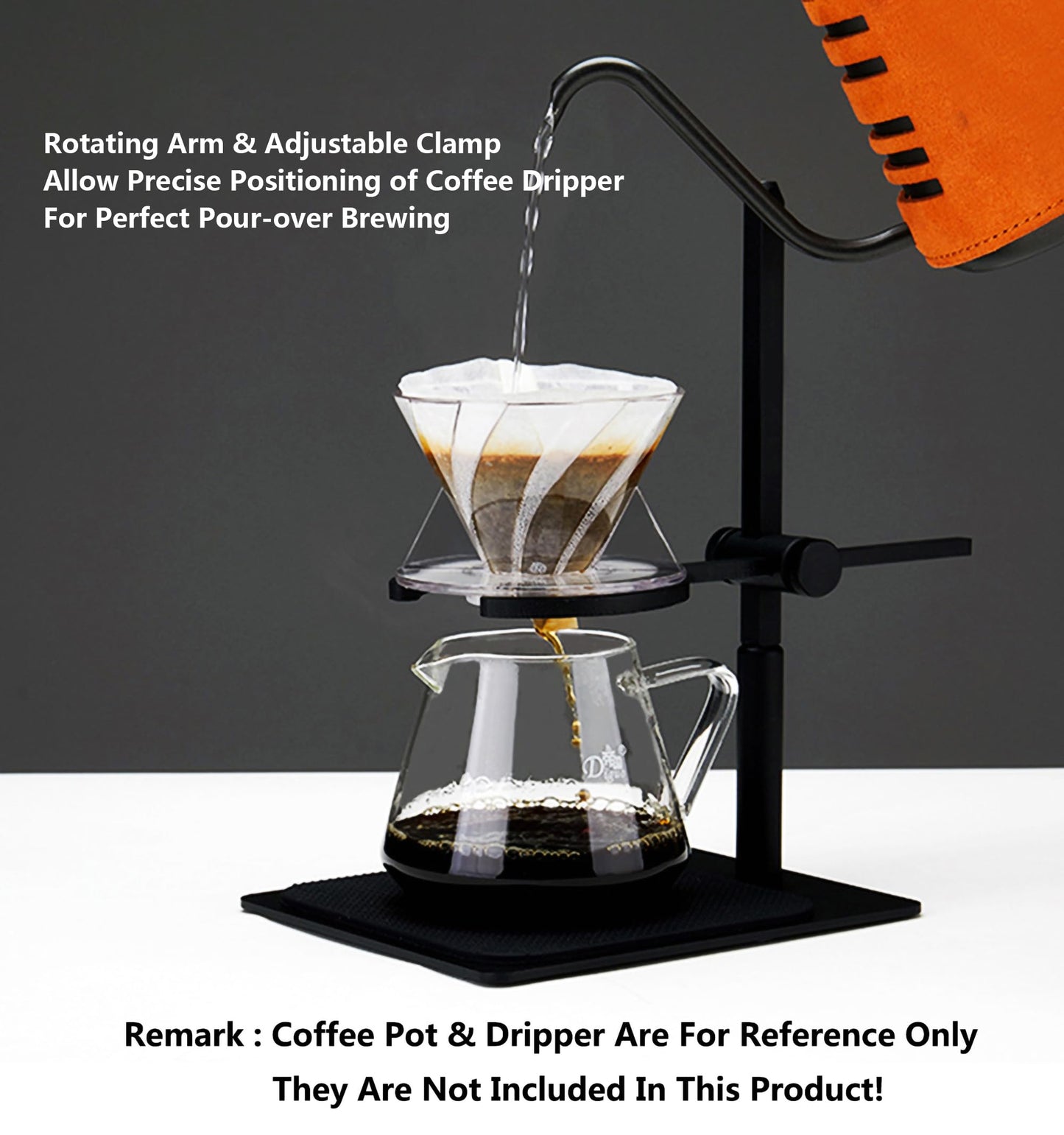 Makidar Pour Over Coffee Station Coffee Dripper Stand Stainless Steel