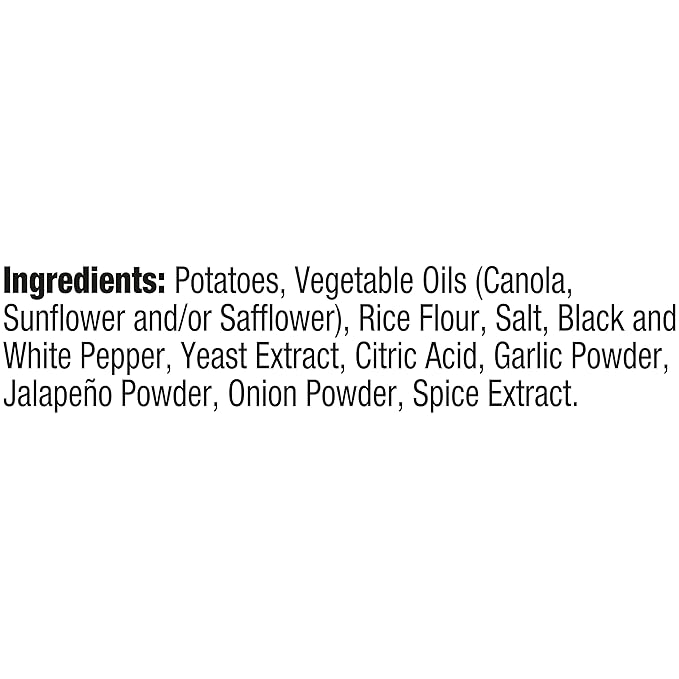 Kettle Brand Krinkle Cut Salt and Fresh Ground Pepper Kettle Potato Chips, Gluten-Free, Non-GMO, 7.5 oz Bag (Pack of 12)