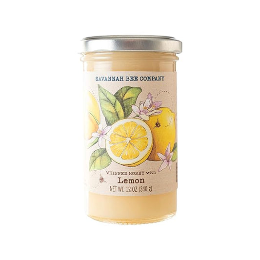 Savannah Bee Company Whipped Honey - All Natural Spreadable Honey