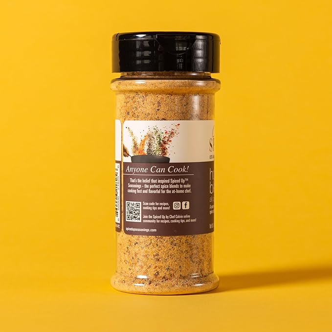 Spiced Up House Blend Seasoning ??All-Purpose Spice Mix for Cooking, Grilling & Roasting ??Vegan, Gluten-Free, Non-GMO, No Fillers ??Bold, Smoky, Savory Flavor ??5.9 oz