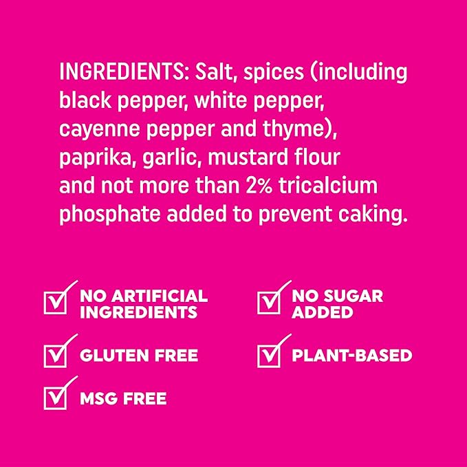 Fire & Smoke Society Chica Licka Bam Bam Chicken Seasoning | BBQ Seasonings and Rubs for Smoking and Grilling | Chicken Wings, Turkey Rub, Poultry Seasoning | Black Pepper, Paprika, Garlic | M 5.1 oz