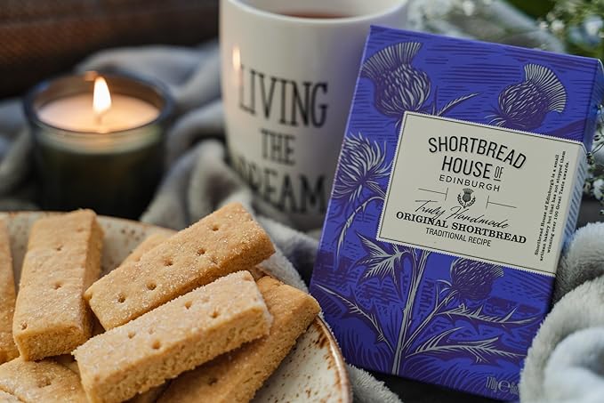 Shortbread House of Edinburgh Truly Handmade Original Recipe Shortbread Fingers, 6oz Box (Pack of 1)