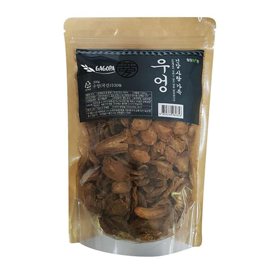 GAGOPA Dried and Roasted Burdock Root ??100% Korean Burdock, Premium Herbal Tea Ingredient, Earthy Smooth Flavor, Pure with Rich Flavor 300g