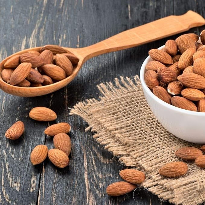 Lark Ellen Farm Raw Almonds, Sprouted Unsalted, Steam Pasteurized, Certified USDA Organic, Gluten-Free Whole Shelled California Premium Nuts (10 oz, 3 Pack)