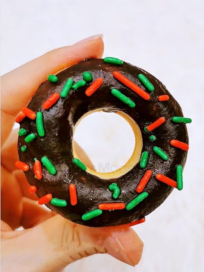 SE Si&Moos Green Sprinkles Edible Green Jimmies Soft Jimmy Sprinkles Halloween Cake Decorations Christmas Cookie Decorations for Topping Ice Cream, Cookies, Cakes, Cupcakes, Dessert Decorating 2.75 OZ