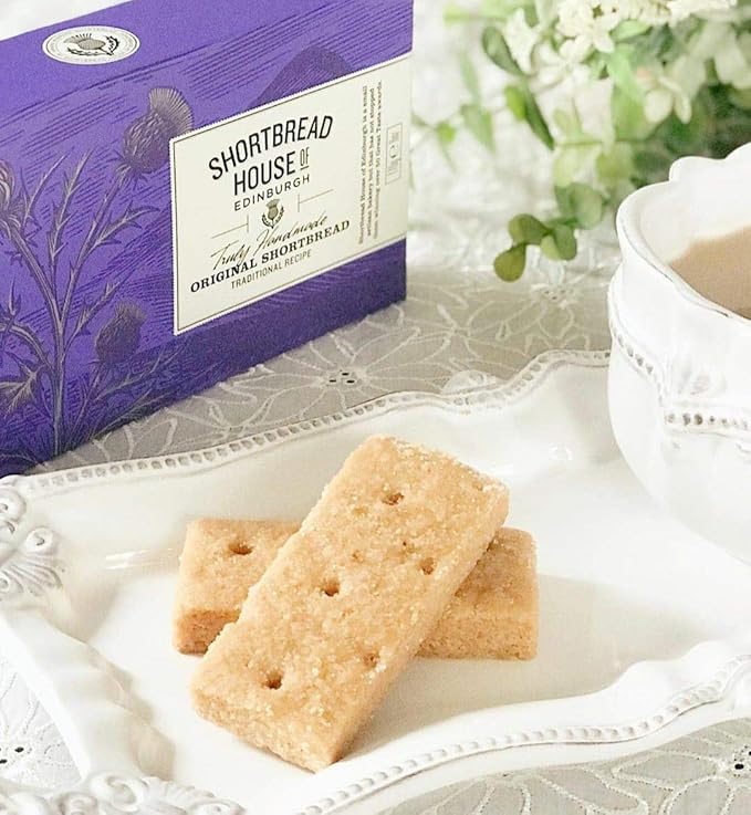 Shortbread House of Edinburgh Truly Handmade Original Recipe Shortbread Fingers, 6oz Box (Pack of 1)
