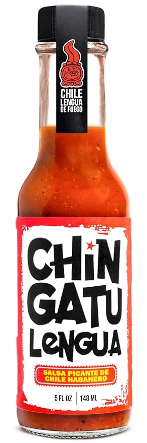 Hot Sauce | Chile Lengua de Fuego (Pack of 1, Habanero)