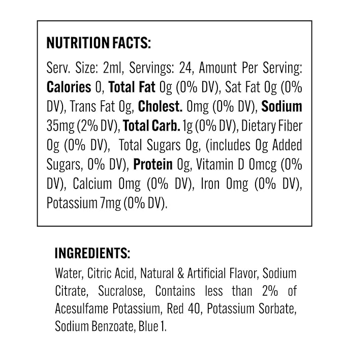 Crush, Fruit Punch, Liquid Water Enhancer ??New, Better Taste (4 Bottles, Makes 96 Flavored Water Drinks) 1.62 Fl Oz (Pack of 1)