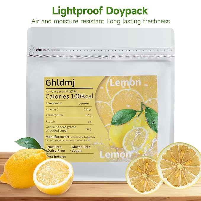 Dried Lemon Slices,3oz/85g, Dehydrated Fruit Slices For Cocktails,100% Natural No Additives No Sugar Added,Natural And Pure Taste,Fruit Tea,Cake Decorative Wheels, Crafts Decor,Dried Citrus