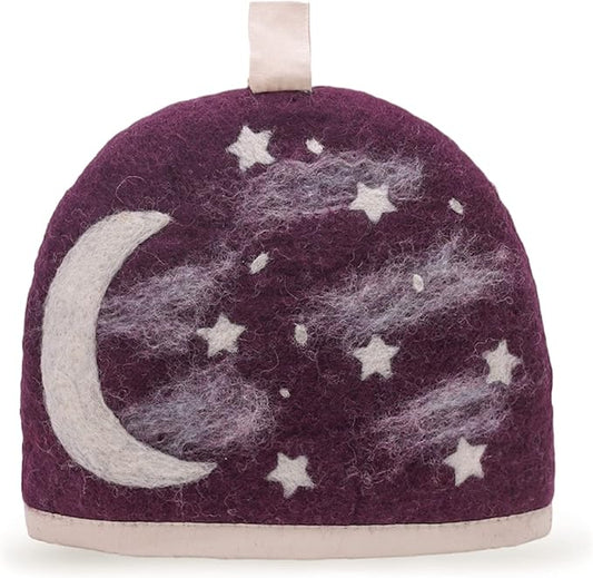 Glaciart One Wool Teapot Cozy Kettle Cover | Dome Shaped Large Tea Cosy, Kettle or French Press | Handmade & Needle Felted from Natural Wool | Warms Up to 2 Hours | Great as Gift