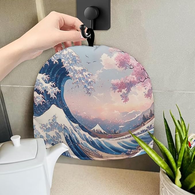 Painting 3D Print Tea Cozy for Teapot Kettle Cover Dust Cover Cozy Teapot Cozy Home Kitchen Decorative Tea Pot Warmer