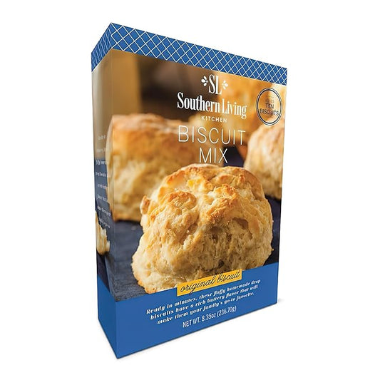 Southern Living Gourmet Original Biscuit Mix, Easy-to-Bake Delight, Dinner Biscuits, Breakfast Biscuits, Baking Mix, Pantry Staple, Makes 10 Biscuits
