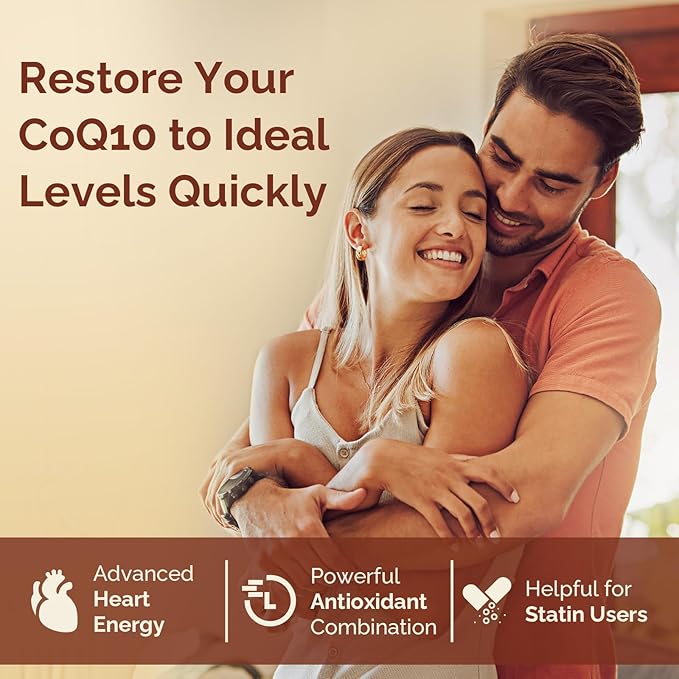 Ubiquinol CoQ10 600 MG Softgels with Omega-3 & Shilajit & PQQ, Advanced Dual-Delivery Coenzyme-Q10, Active CoQ10 Ubiquinol Supplement for Fertility, Antioxidant, Heart, Brain & Energy, 600 Servings