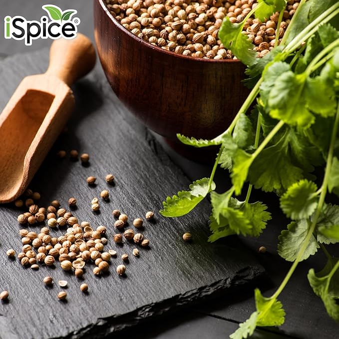 iSpice PREMIUM FULL-FLAVORED CILANTRO LEAVES (Coriander Leaves)| Pure and Fresh, Aromatic |Essential Kitchen Herbs |1.3 oz (36g)