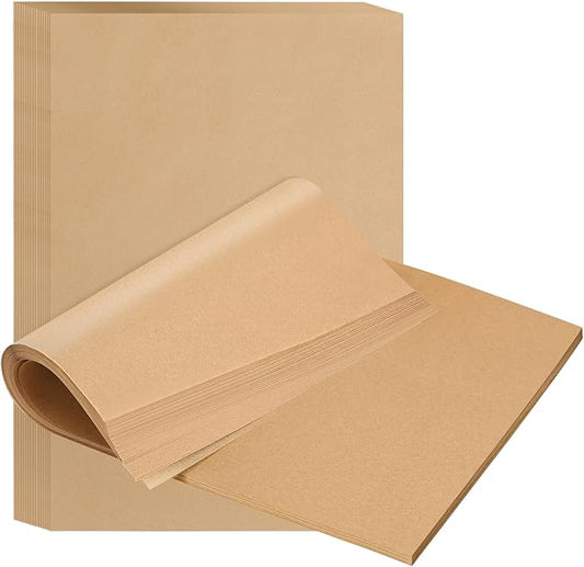 BYKITCHEN 9 x 13 Inch Parchment Paper Sheets, Non-Stick Precut Unbleached Baking Parchment Paper Liners for Oven, Air Fryer, Grilling, Cooking Bread Cake Cookie, Fits for Quarter Sheet Pan (120pcs)