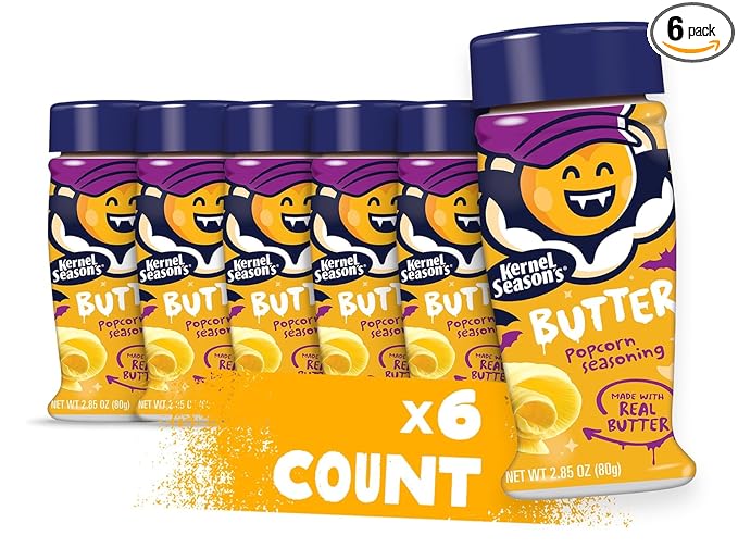 Kernel Season's Popcorn Seasoning, Butter, 2.85 Ounce (Pack of 6)