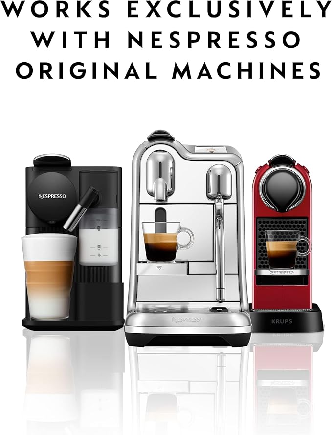 Nespresso Capsules Original Line, Livanto, Medium Roast Espresso Coffee, 50 Count Coffee Pods