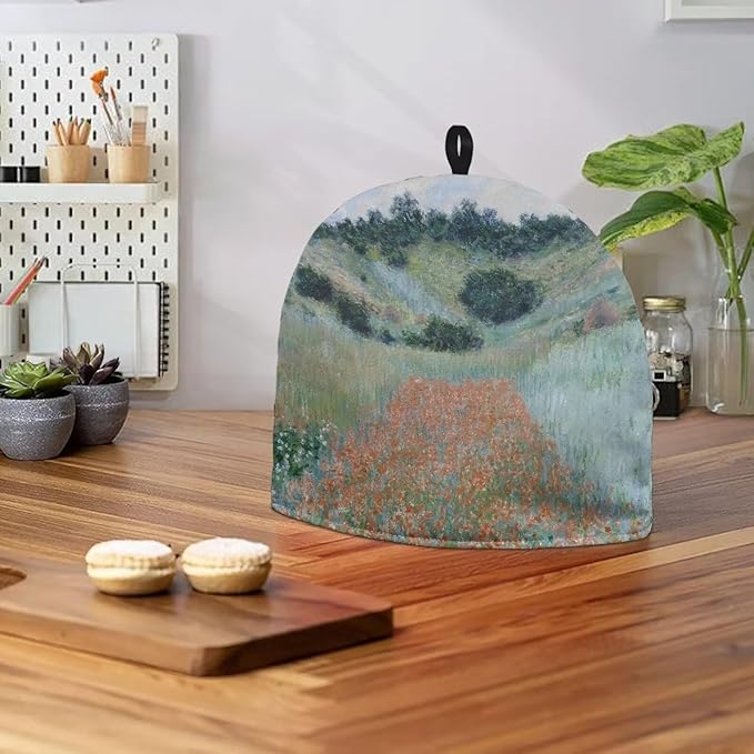 Art 3D Print Tea Cozy for Teapot Durable Insulated Teapot Cozy Large Tea Pot Teapot Dust Protector for Women Tea Cozies Cover