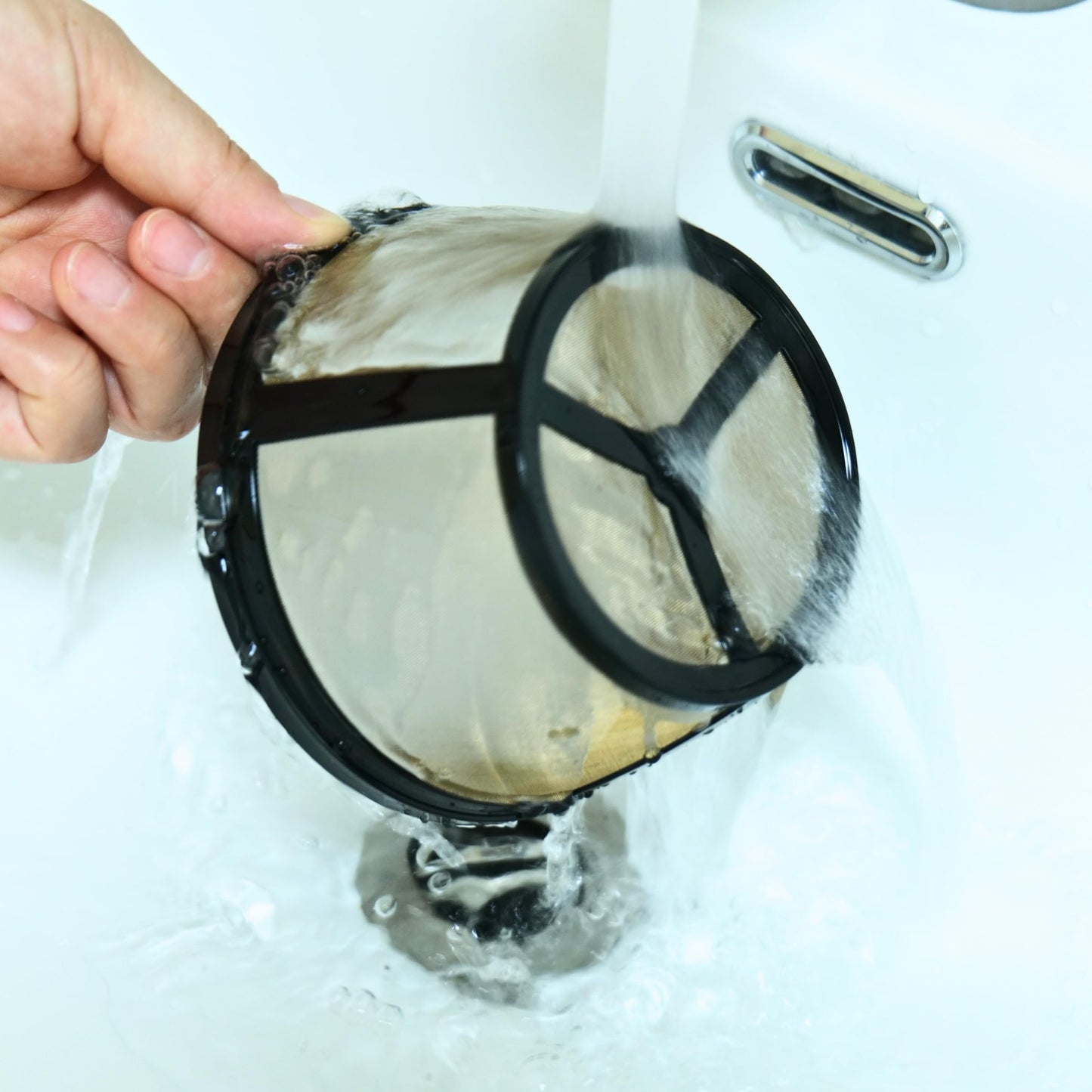 Tronmei 8-12 Cup Reusable Coffee Filter for Mr. Coffee Black+Decker