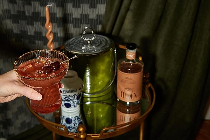 Tilden Cocktails Tandem, Non-Alcoholic Cocktail, Vegan and No Sugar Added, Tart Cherry, Bitter Orange, American Oak, 750ml