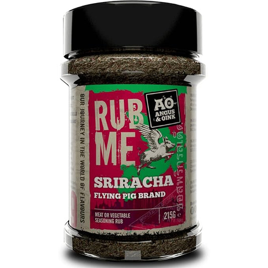 Angus & Oink | Sriracha Seasoning | Tangy Thai Spice Blend | Perfect for Eggs, Noodles, and Shrimp | Gluten-Free | 215g