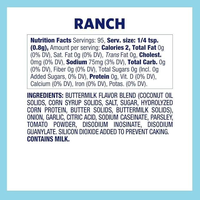 Kernel Season's Popcorn Seasoning, Ranch, 2.7 Ounce (Pack of 6)