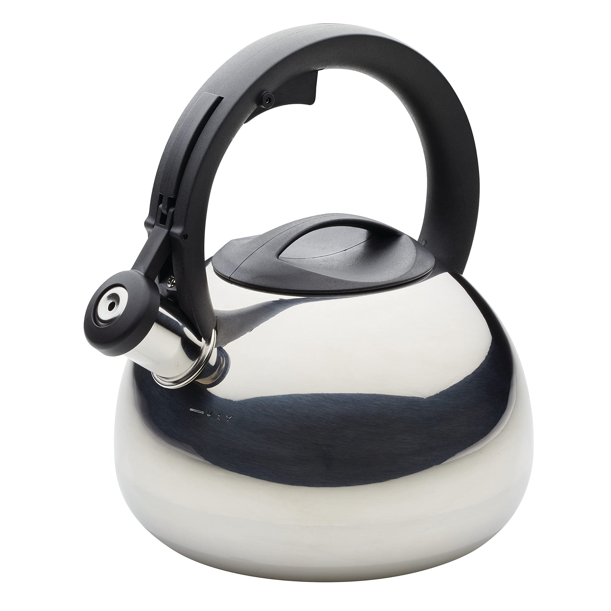 Farberware Stainless Steel Whistling Tea Kettle for Stovetop, 2.3-Quart