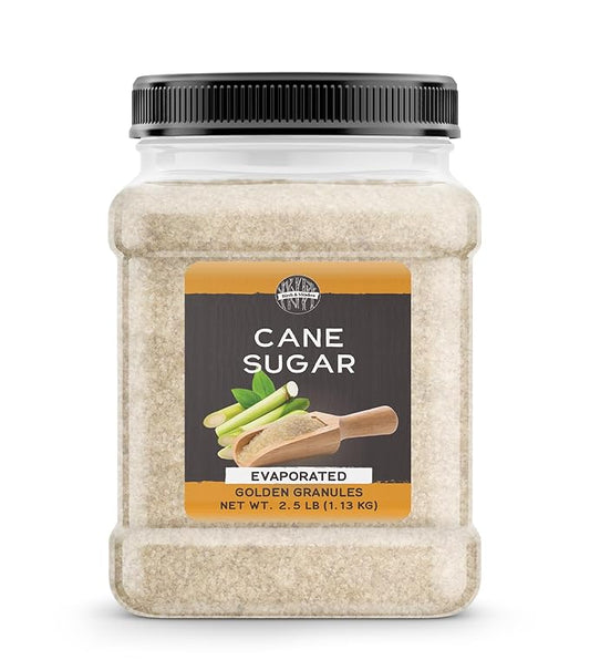 Birch & Meadow Cane Sugar, 2.5 lb, Sweetener, Baking & More