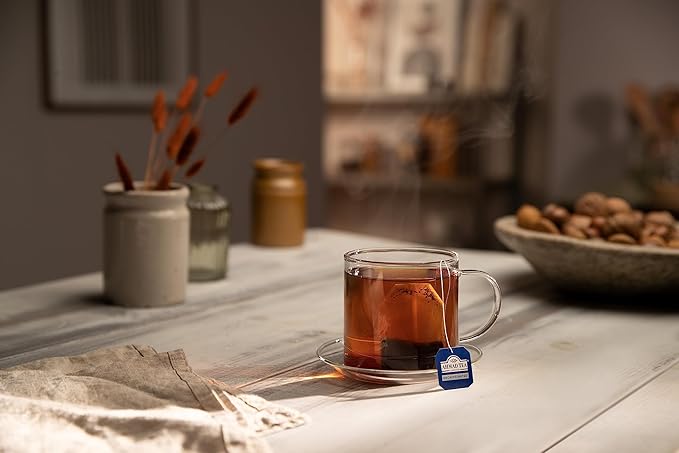 Ahmad Tea, Decaffeinated Earl Grey Tea, 20 Tagged and Aluminium Foil Envelopes