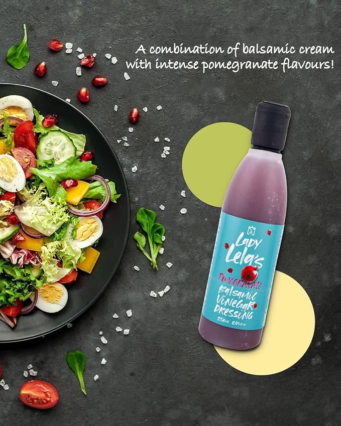 Greek Balsamic Vinegar & Glaze - 2x 8.45oz | Balsamic Vinaigrette Dressing, Fig Glaze Drizzle, Salad Dressing | Vegan, Organic-Style, Gluten-Free Greek Dressing - 500ml