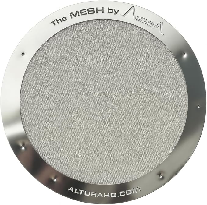 ALTURA The MESH Stainless Steel Filter for AeroPress Coffee Makers ??Reusable Metal Filter Replacement for Rich Flavor, Travel, and Eco-Friendly Brewing
