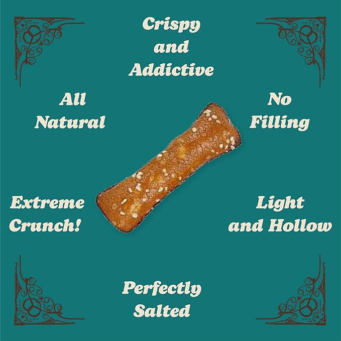 Unique Snacks Original Pretzel Shells, Delicious Homestyle Baked Snack Bag, Vegan, OU Kosher, and Non-GMO Food, No Artificial Flavor, 16 Oz. Bag, Pack of 12