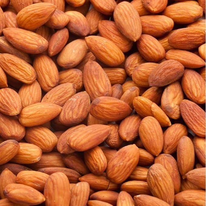 Dry Roasted Unsalted Nonpareil Supreme California Almonds (2 Lbs.) - Vegan & Keto Friendly - Oven Roasted in Small Batches for Added Freshness - Farm Fresh Nuts Brand